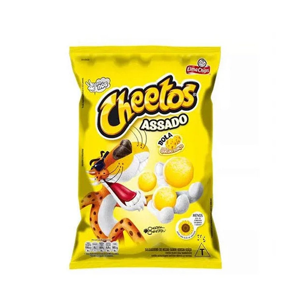 1-8306 - Cheetos Bola ELMA CHIPS / Cheetos Swiss Cheese 48x37g | Reis ...
